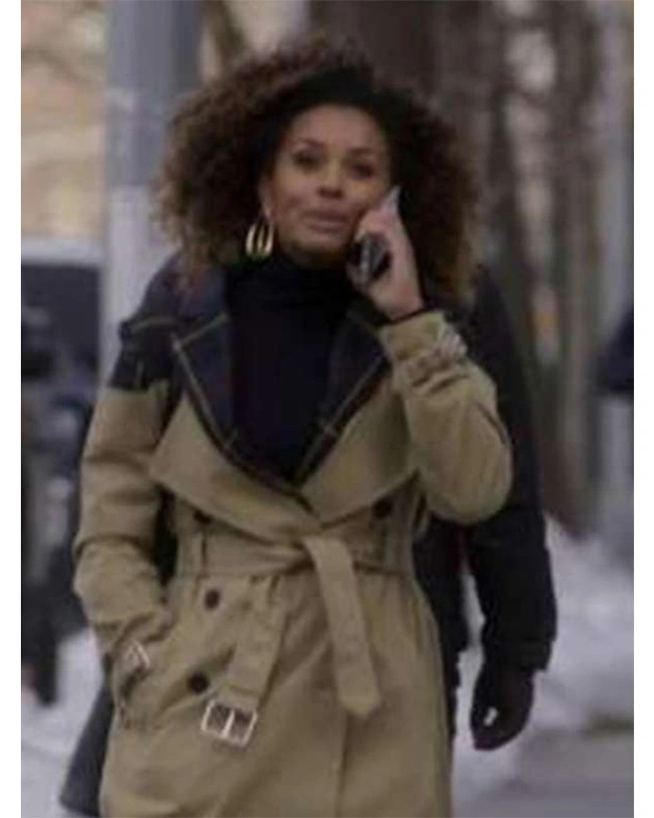 Power Book II Ghost S02 Carrie Milgram Trench Coat
