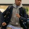 Tariq St. Patrick Power Book II Ghost Long Plaid Coat