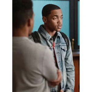 Power Book II Ghost Michael Rainey Jr. Denim Jacket