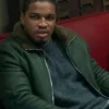 Michael J Ferguson Power Green Leather Jacket