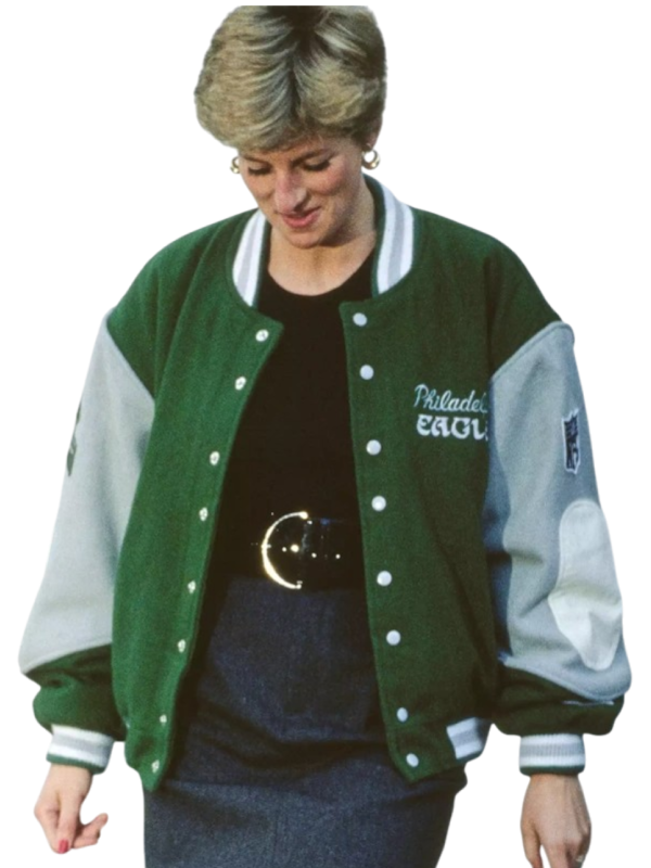 Princess Diana Philadelphia Eagles Jacket