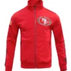 Pro Standard San Francisco 49ers Track Jacket