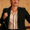 Q’orianka Kilcher Yellowstone Black Coat