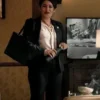 Q’orianka Kilcher Yellowstone Black Coat