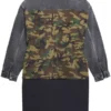 Queen Latifah The Equalizer Camo Denim Jacket