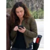 Queen of the South S03 Alice Braga Quilted Jacket