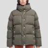 Rag and Bone Puffer Jacket Green