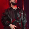 Drake Amici Violente Leather Jacket - Image 4