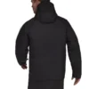 Real Madrid Training Stadium Parka Jacket - Black