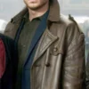 Eternals Ikaris Brown Leather Car Coat