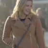 Riverdale S04 Lili Reinhart Brown Leather Vest