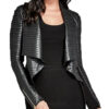 Riverdale Cheryl Blossom Black Pleated Jacket