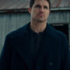 Simulant 2023 Robbie Amell Black Coat - Image 3