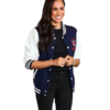 Robert Clack Meghan Markle Letterman Jacket