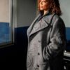 The Equalizer S04 Queen Latifah Grey Peacoat