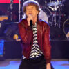 Rolling Stone Mick Jagger Leather Jacket