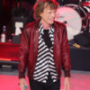 Rolling Stone Mick Jagger Leather Jacket