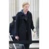 Run Domhnall Gleeson Black Trench Coat