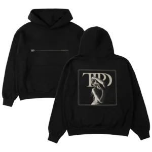 Taylor Swift The Tortured Poets Department Spotify Black Hoodie