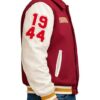 Abercrombie San Francisco 49ers Varsity Bomber Jacket - Image 7