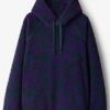 SNL Jacob Elordi Rose Print Fleece Hoodie - Image 5