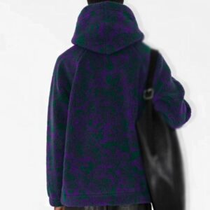 SNL Jacob Elordi Rose Print Fleece Hoodie