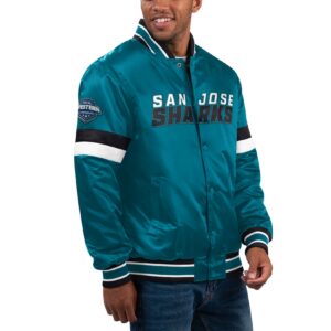 NHL San Jose Sharks Blue Starter Jacket