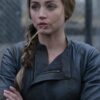 Ghosted 2023 Sadie Rhodes Black Leather Jacket - Image 2