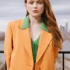 Stranger Things Sadie Sink Orange Blazer