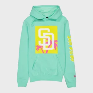 San Diego Padres Green Hoodie