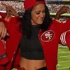 San Francisco 49ers Bayley Red Track Jacket