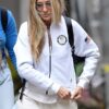 Sarah Jessica Parker USA Olympics Jacket