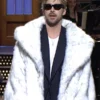 SNL Ryan Gosling White Fur Coat - Image 2