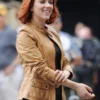 Black Widow 2020 Scarlett Johansson Leather Jacket