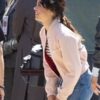 Scream 6 Tara Carpenter Pink Bomber Jacket