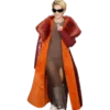 Smile 2 Naomi Scott Faux Fur Leather Coat