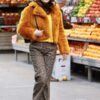 Only Murders in the Building Selena Gomez Fur Jacket - Image 2