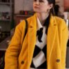 Only Murders in the Building S02 Mabel Mora Yellow Coat - Image 4