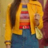 Sex Education Season 2 Mimi Keene Leather Jacket