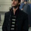 Shadow and Bone Ben Barnes Leather Coat - Image 2