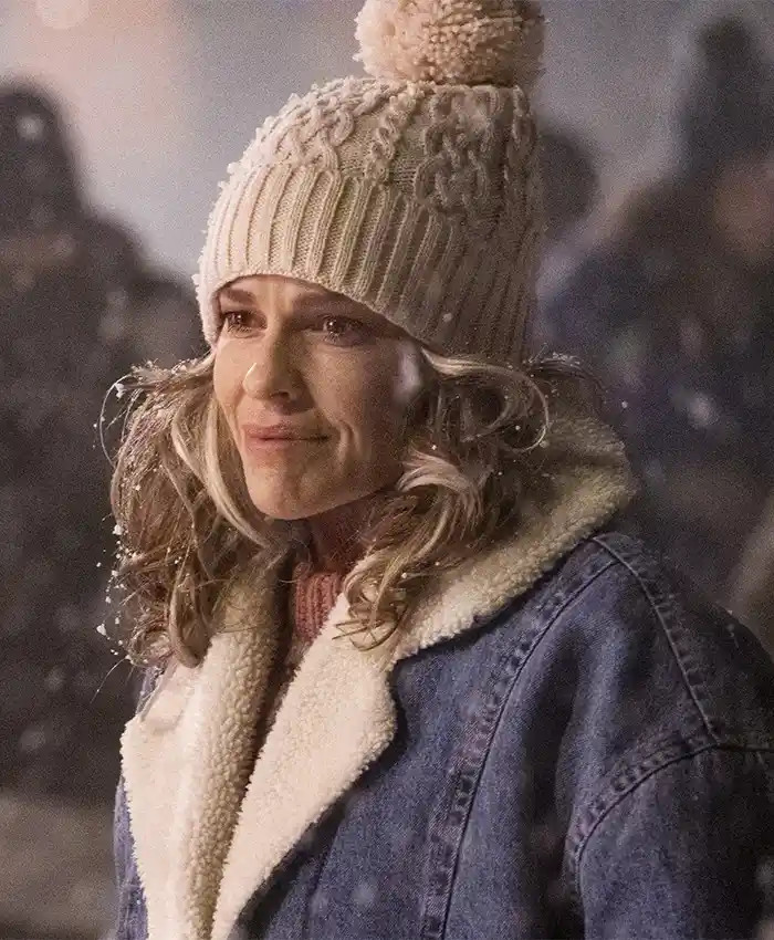 Ordinary Angels Sharon Stevens Denim Shearling Jacket