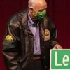 Lenny Wilkens Black Leather Jacket