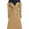 Power Book II Ghost S02 Carrie Milgram Trench Coat