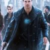 Simulant 2023 Robbie Amell Black Coat - Image 2