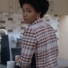 The Other Black Girl Sinclair Daniel Plaid Blazer