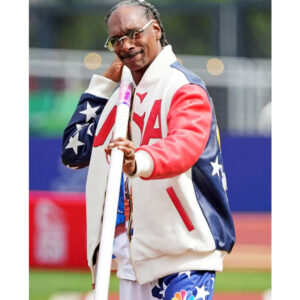 Snoop Dogg 2024 U.S Olympic Bomber Jacket