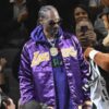 Snoop Dogg Los Angeles Lakers Purple Jacket
