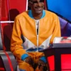 The Voice S026 Snoop Dogg Colorblock Leather Jacket