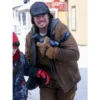 Snow Day 2022 Jerry Trainor Brown Jacket