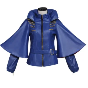 Sofia Carson Descendants Studded Leather Jacket